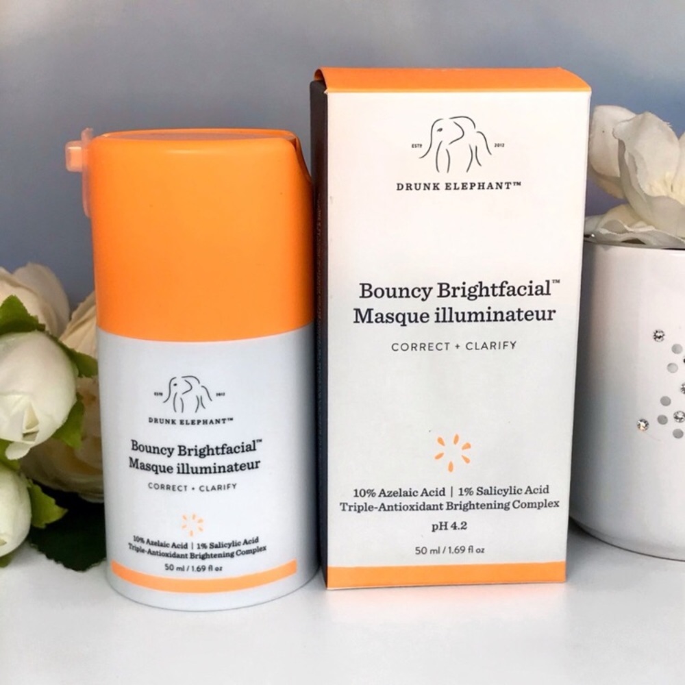 Drunk Elephant Bouncy Brightfacial Brightening Mask 50mL *BNIB